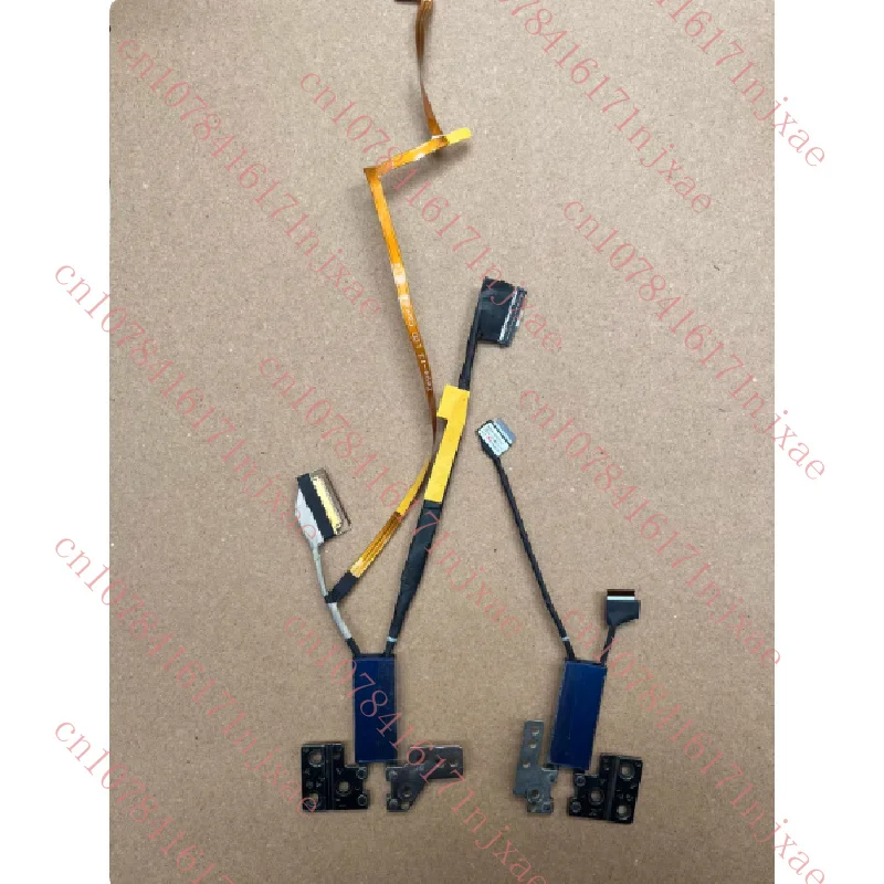 New for Galaxy Book Flex NP 930QCG 950QCG Laptop  LCD Screen Shaft Hinges Axis Set With Cable