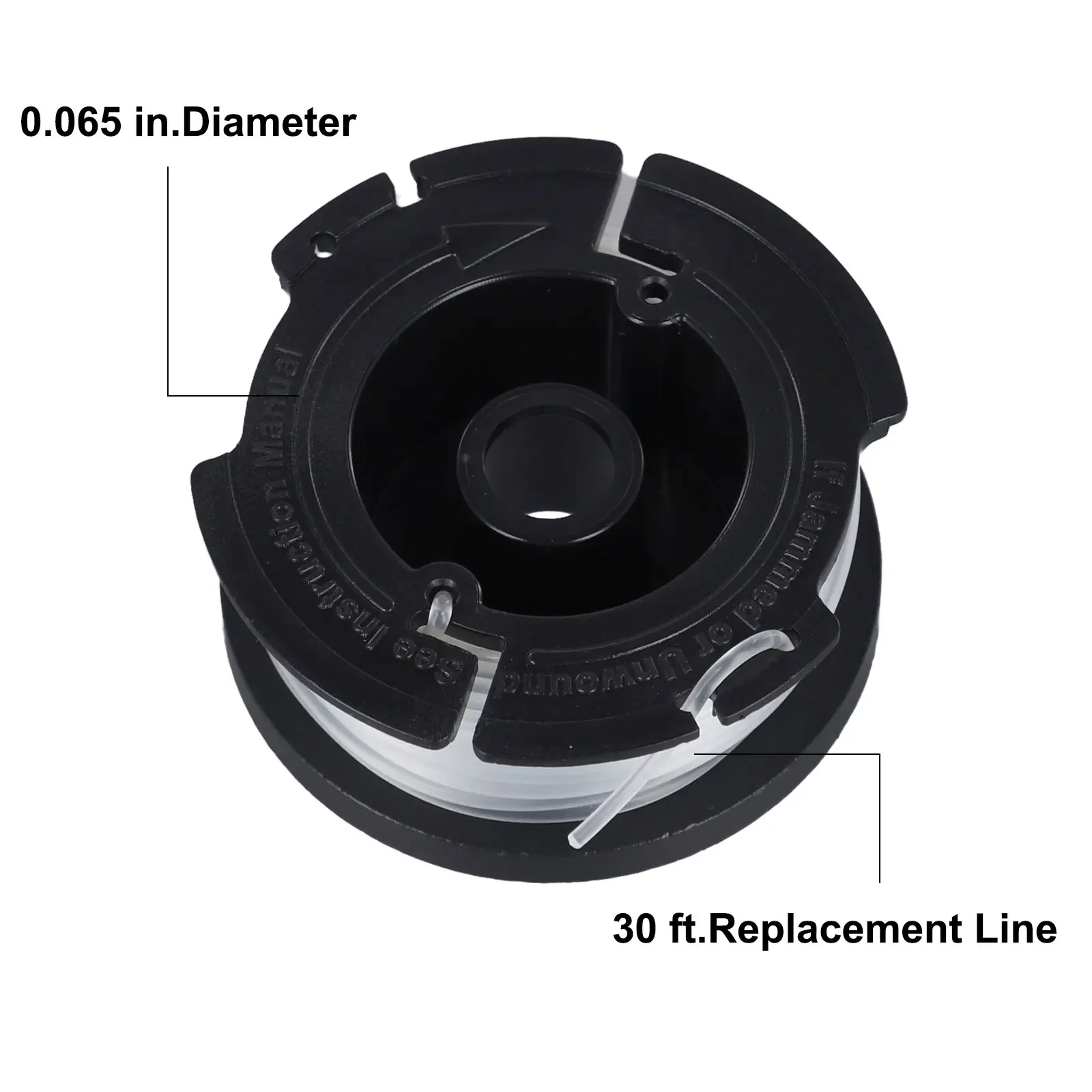 Replacement Spool & Line for Black & Decker For GL420 GL550 GL570 9 1m Length Material Package Contains 1 Spool & Line