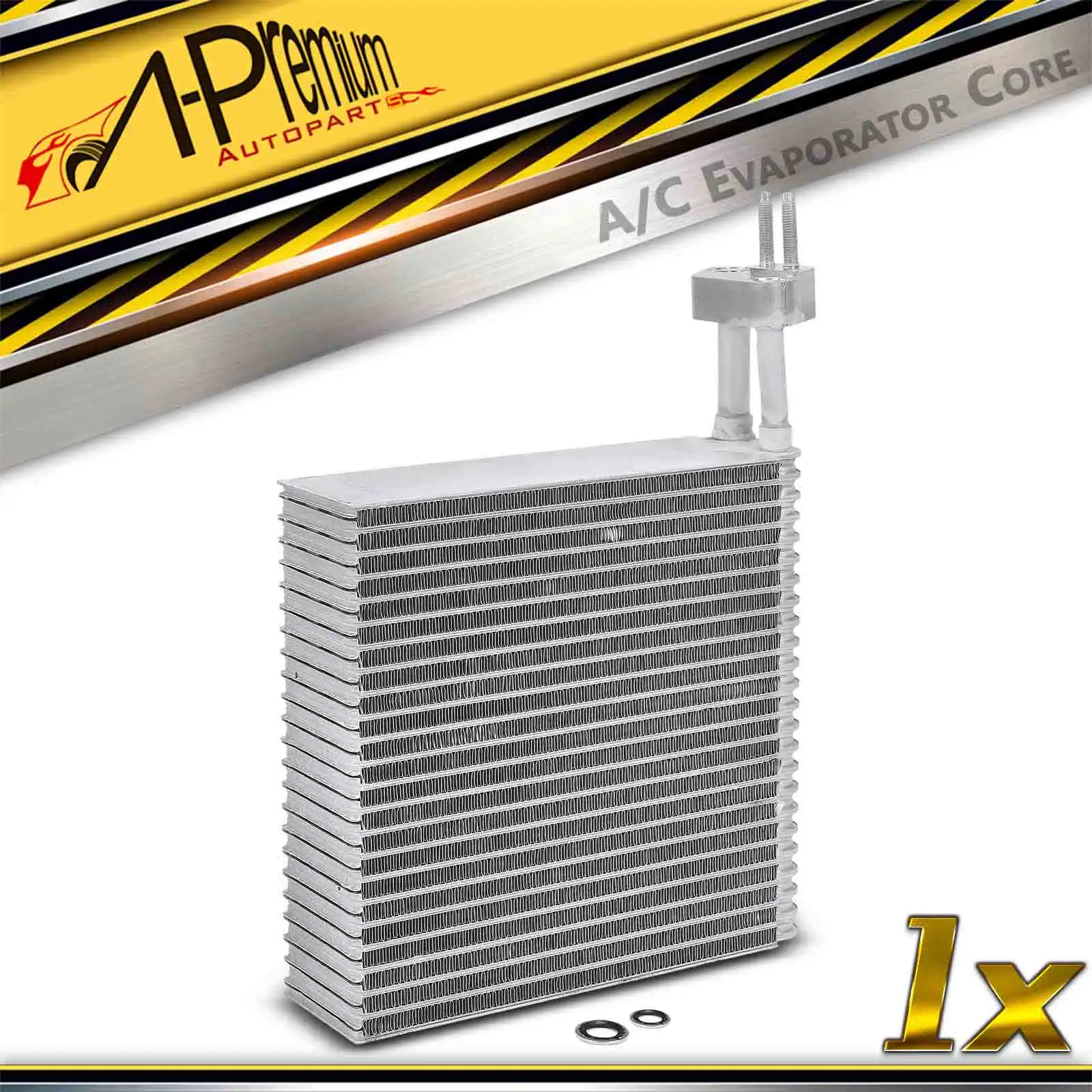 A-Premium A/C Evaporator Core with Pressing Plate for Chevrolet Silverado 1500 11-13 Silverado 2500 HD 07-14 Silverado 3500 HD