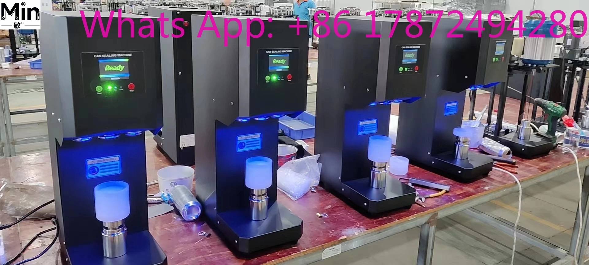 3S Commercial Automatic Intelligent Can Sealing Machine for Tin, Aluminum Beer Bottles & PET Jars