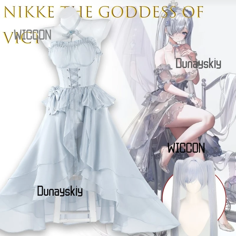 

NIKKE The Goddess Of Victory Cind Crystal Princess Cosplay Costume Anime Game Female Outfit Set For Events Game Halloween