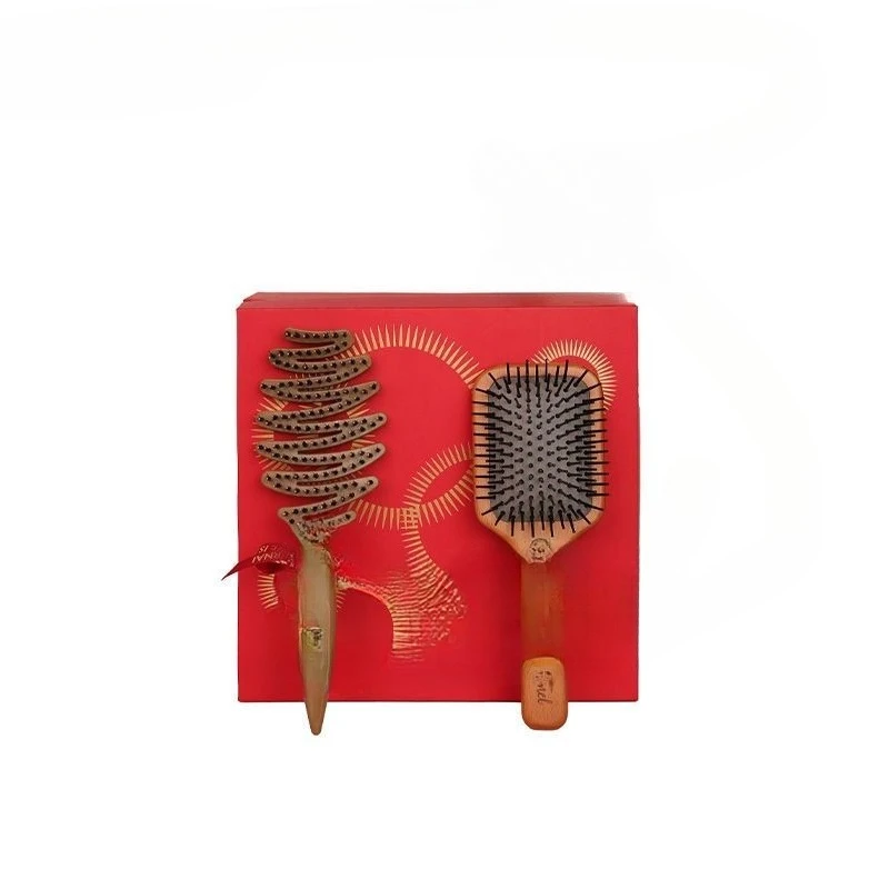 

Wedding gift, air cushion comb, massage comb, birthday gift for girls, comb for girlfriends, hair care gift box.
