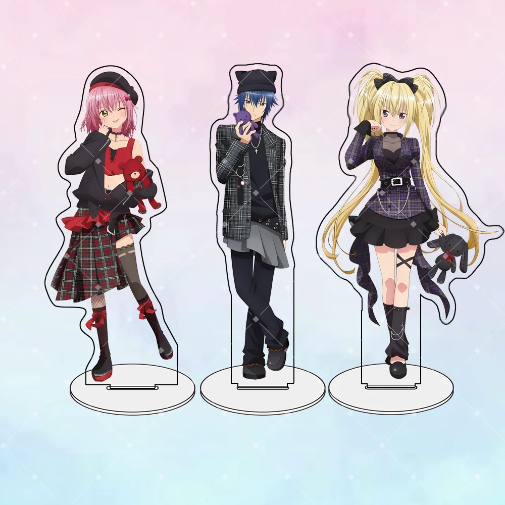 

Shugo Chara! Ikuto Amu Utau 15CM Mini Acrylic Stand Keychain Cute Anime Figure Bag Ornament Fashion Peripheral