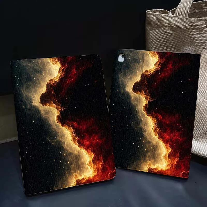 

Snowy Mountain Peak Glow Tablet Case For Apple iPad Air Pro mini 1 2 3 4 5 6 7 8 9 11 M2 M3 M5 M4 5th 6th 7th 10th 11th Gift