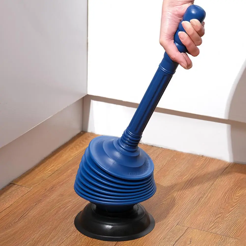 Easy to Clean Toilet Bowl Plunger Manual Pipe Cleaning Labor-saving Toilet Vacuum Dredger Clog Remover