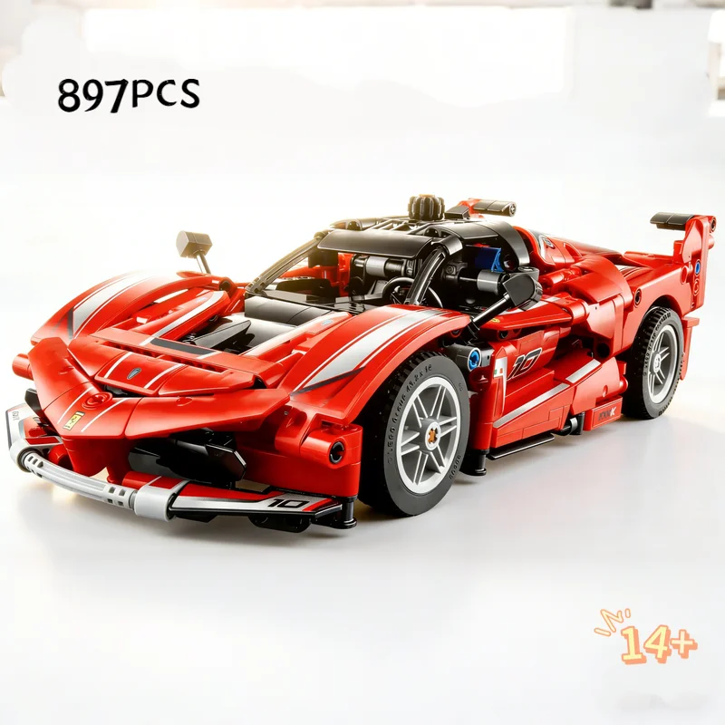

Новинка 2026 года: Механический конструктор STEM FXX K Racing Car 42212 из 897 деталей, модель-головоломка для сборки, игрушка-украшение, подарок на день рождения для детей