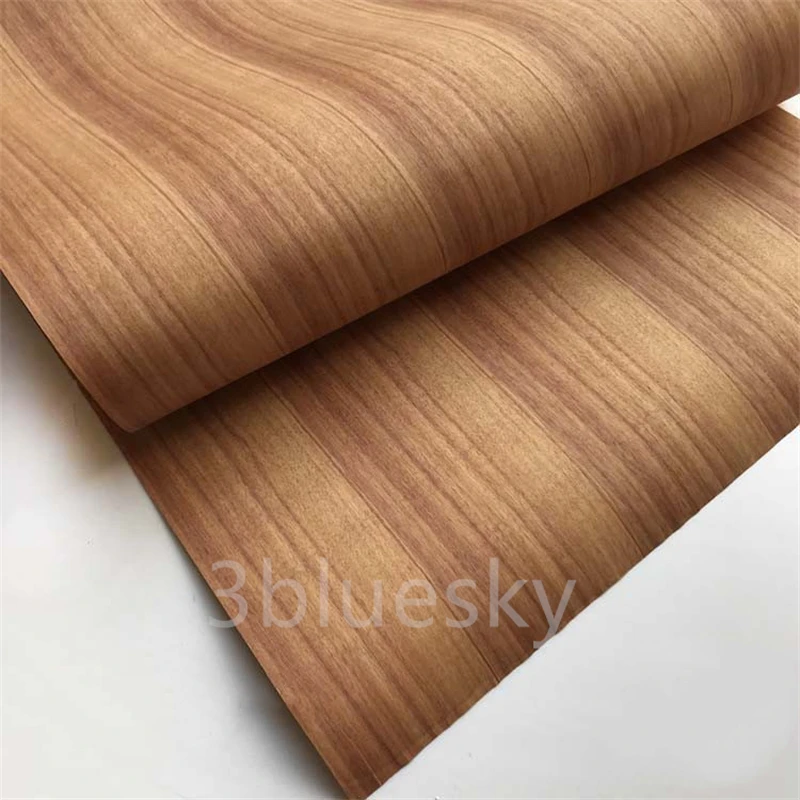 

Natural Wood Veneer Bubinga Straight Grain for Furniture about 60x250cm 0.25mm Thick Q/C