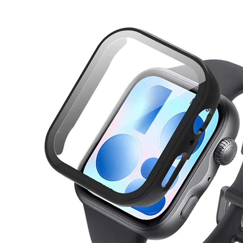 Glass+Case For Huawei Watch Fit 5 Pro All-Around Screen Protector PC Bumper Tempered Glass Case Huawei Watch Fit 5 Accessories