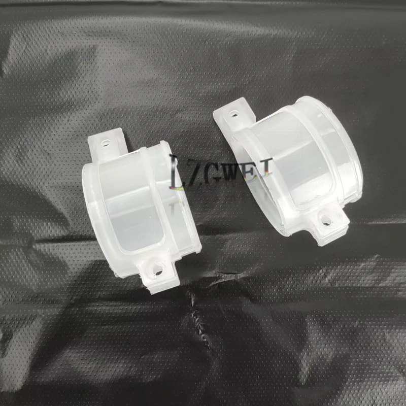 Motorcycle Front Fork Damper For Suzuki DR250 DR 250 Front Fork Guide Cover Cord Lock Shock Absorption Spillplate Plastic