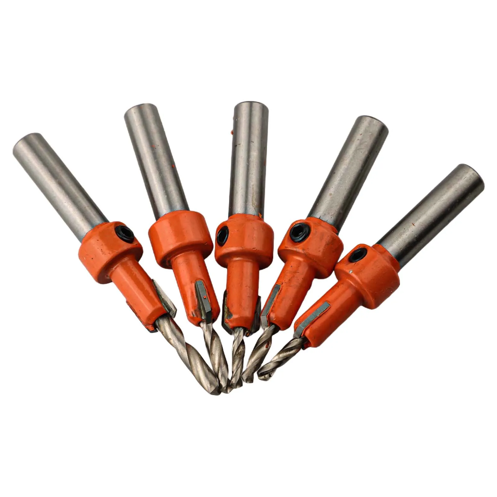 Countersink Drill Bit Collection Featuring Adjustable Center Drill and Detachable Cylinder for User Friendly Operation