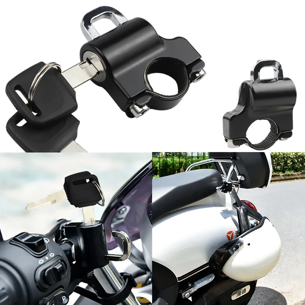 PCX125 150 160 Helmet Lock Mount Hook with 2 Keys Anti-theft Security Lock For Honda PCX125 PCX150 PCX160 Motorcycle Accessory