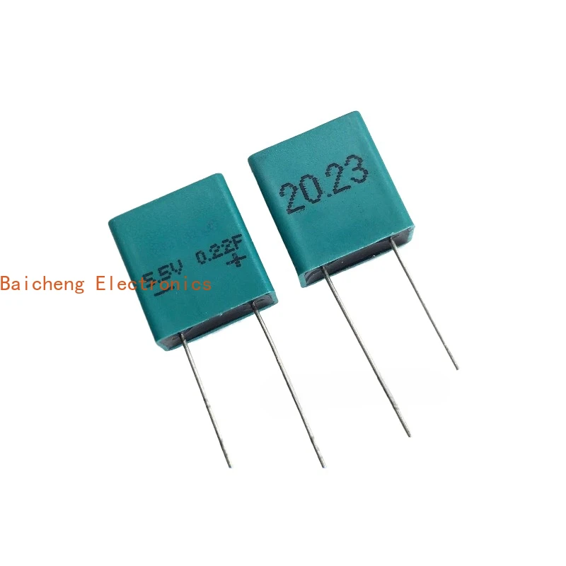 

10PCS 5.5V0.22F Super Farad Capacitor Fully Sealed CHM-5R5L224R-TW