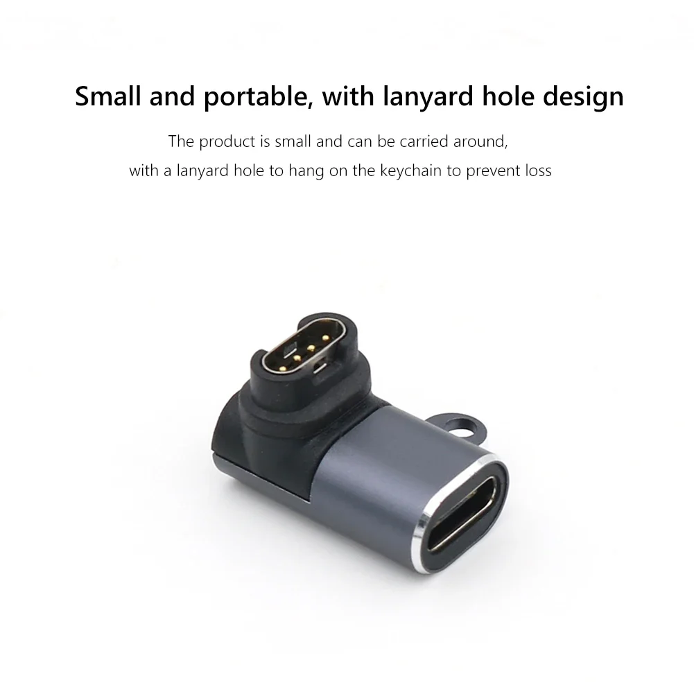 ストラップ穴付きUSB充電器アダプター,データ転送サポート付き電源アダプター,8ピンタイプC,マイクロ,ガーミンフェニックス7,7 S