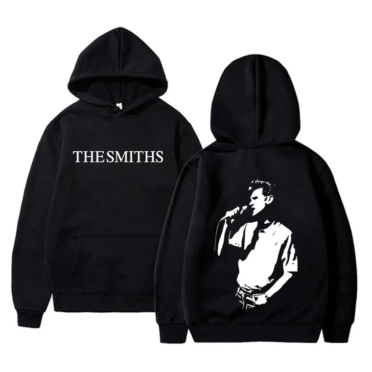 

British Rock Band The Smiths Vintage Hoodie Alternative 1980's Indie Morrissey Face Graphic Streetwear Unisex Fashion Hoodies