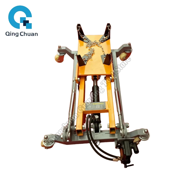 

Transmission Jack 3 Ton Heavy Duty Vehicle Maintenance Gearbox Support Tool High Conveyor Gearbox Floor Jack