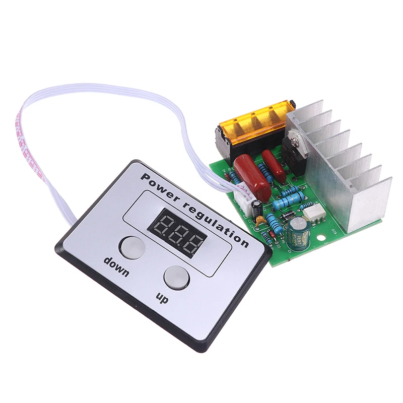 4000W AC 220V SCR Voltage Regulator Motor Speed Temperature Controller