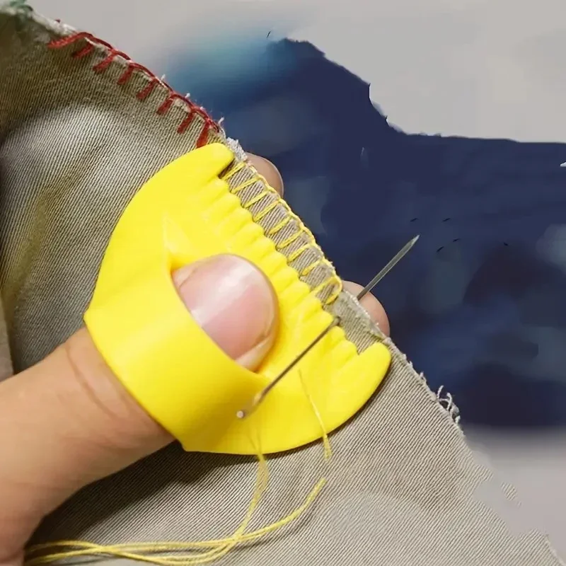 

Diy Hand Sewing Aids Finger Protector Home Sewing Edge Lockstitch Sewing Stencil Accessories Practical Helpers