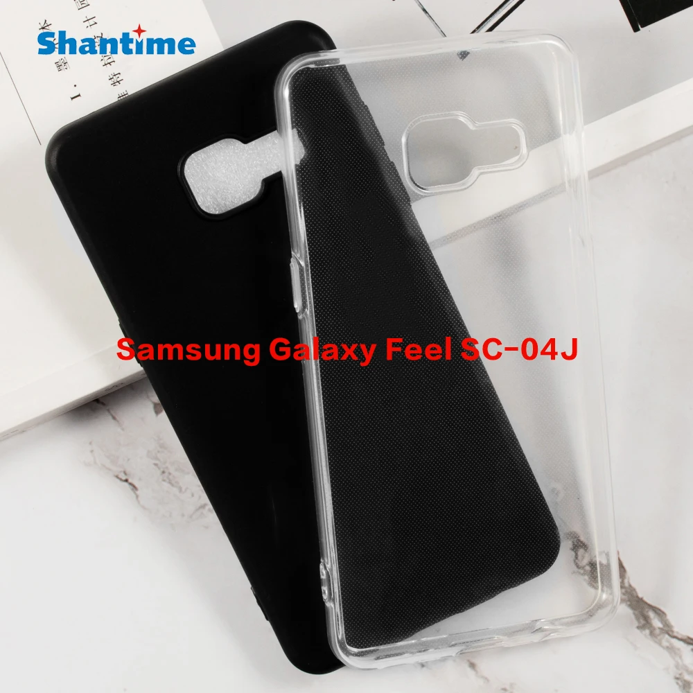 For Samsung Galaxy Feel SC-04J Gel Pudding Silicone Phone Protective Back Shell For Samsung Galaxy Feel SC-04J Soft TPU Case