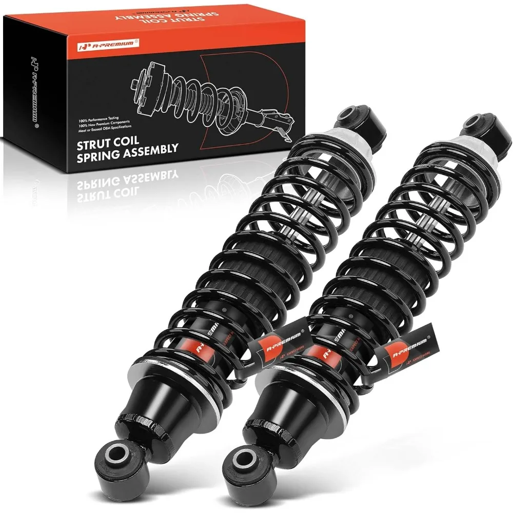 

A-Premium Rear Pair (2) Load Adjusting Shock Absorber Compatible with Dodge Grand Caravan 2008-2020 & Chrysler Town & Country 20
