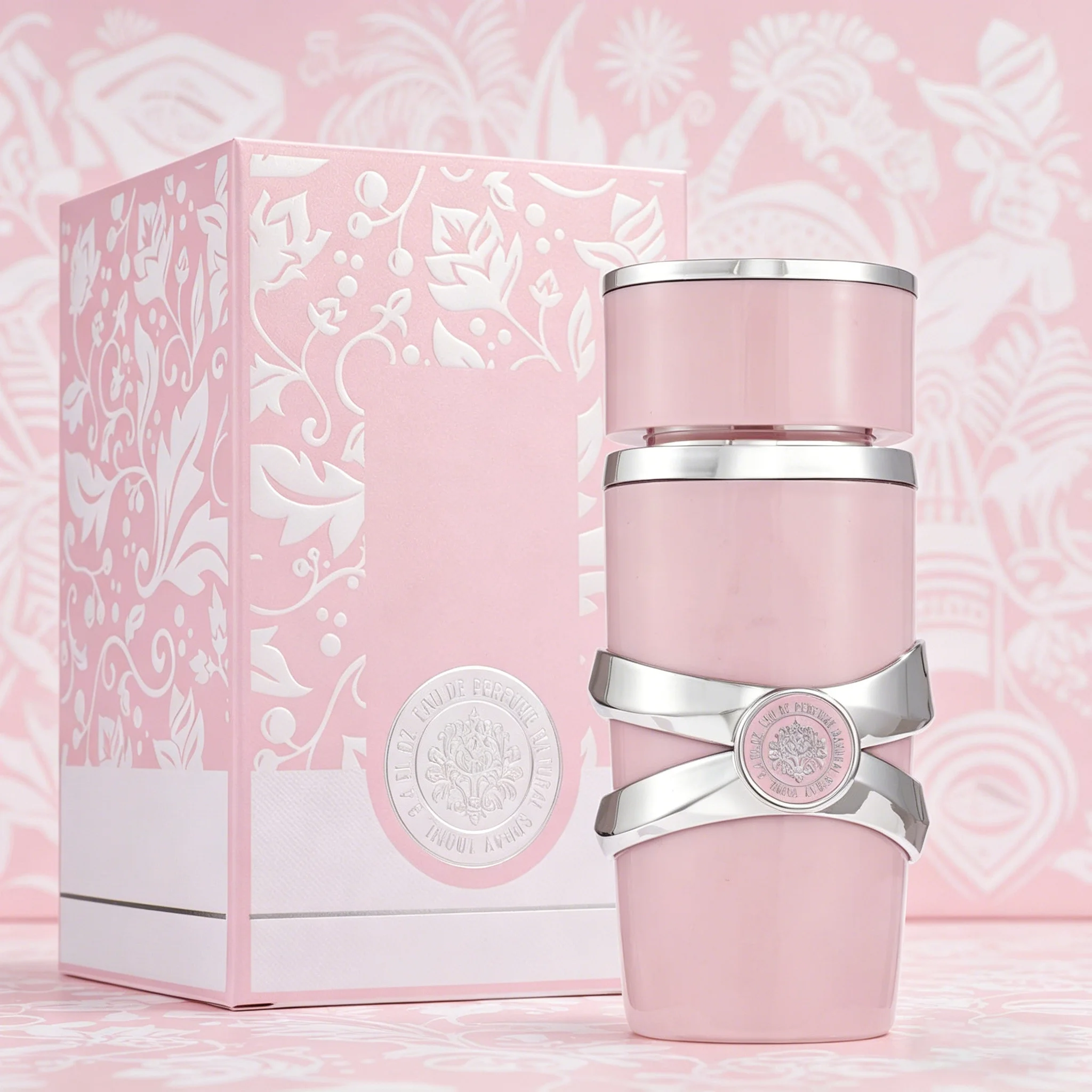 Yara Eau De Parfum Spray de Fragrância Duradoura, Colônia Amber, Fragrância Duradoura para a Noite, 100ml, Perfume Feminino Árabe