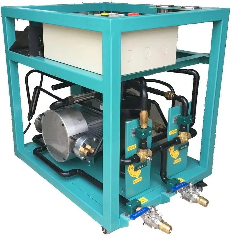 4HP Full Oil Less R123 Refrigerant Recovery Unit Low Pressure Chiller Gas Refrigerant Recovery Recharging Machine