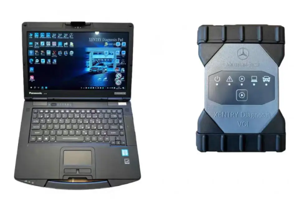 كمبيوتر محمول لأدوات التشخيص CF-54 TOUGHBOOK Core I5-6300U RAM 16GB SSD 1Tb 1920 scree 14 بوصة Pansonic Win10