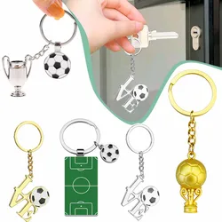 1x Five Major League Football Keychain Euro 2024 Keychain Pendant Accompanied By Hand Gift Fans European Cup Gift Souvenir