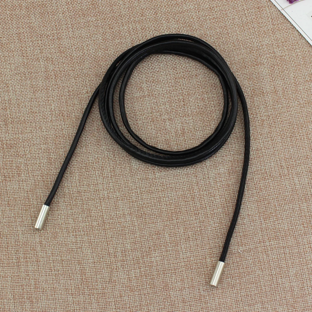 New PU Leather Rope Thin Belt Women Fashion Decorative Knotted Waist Rope Simple Skirt Coat Waist Belt for Women Daily Match