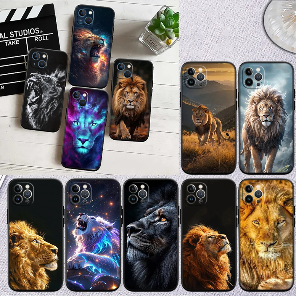 Animal lion Phone Case for Samsung Galaxy S26 Ultra FE Pro A05 A05S A06 A16 A20 A27 S10 Plus S10e S10+