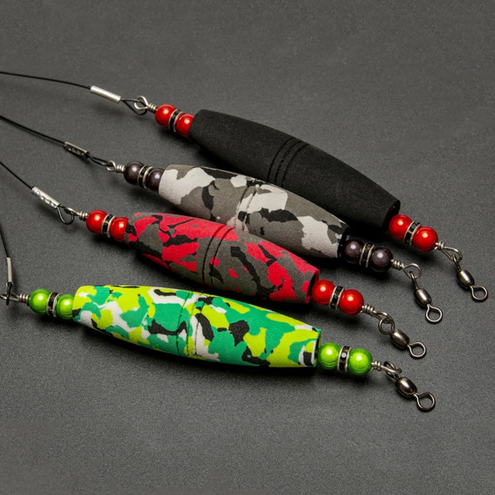 

4Pcs Fishing Bobbers High Buoyancy Catfishing Floats Catfish Rattling Line Float EVA Foam Peg Floats Fishing Tackles