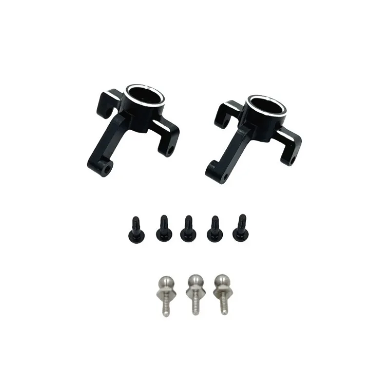 Voor WLtoys 1/24 244016 LOSI 1/24 Micro-B Front Steering Cup RC Auto Metalen Upgrade Accessoires Onderdelen