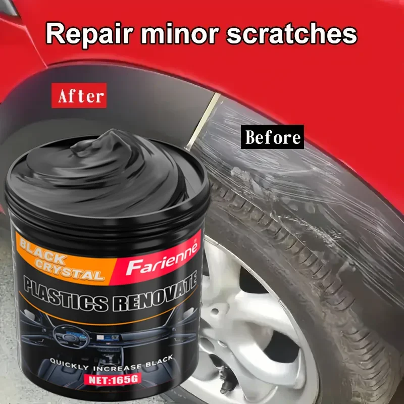 

NEW 165g Car Plastic Scratch Repair Cream - Fast Acting, Universal Use for Minor Scratches on Car Interior and Exterior