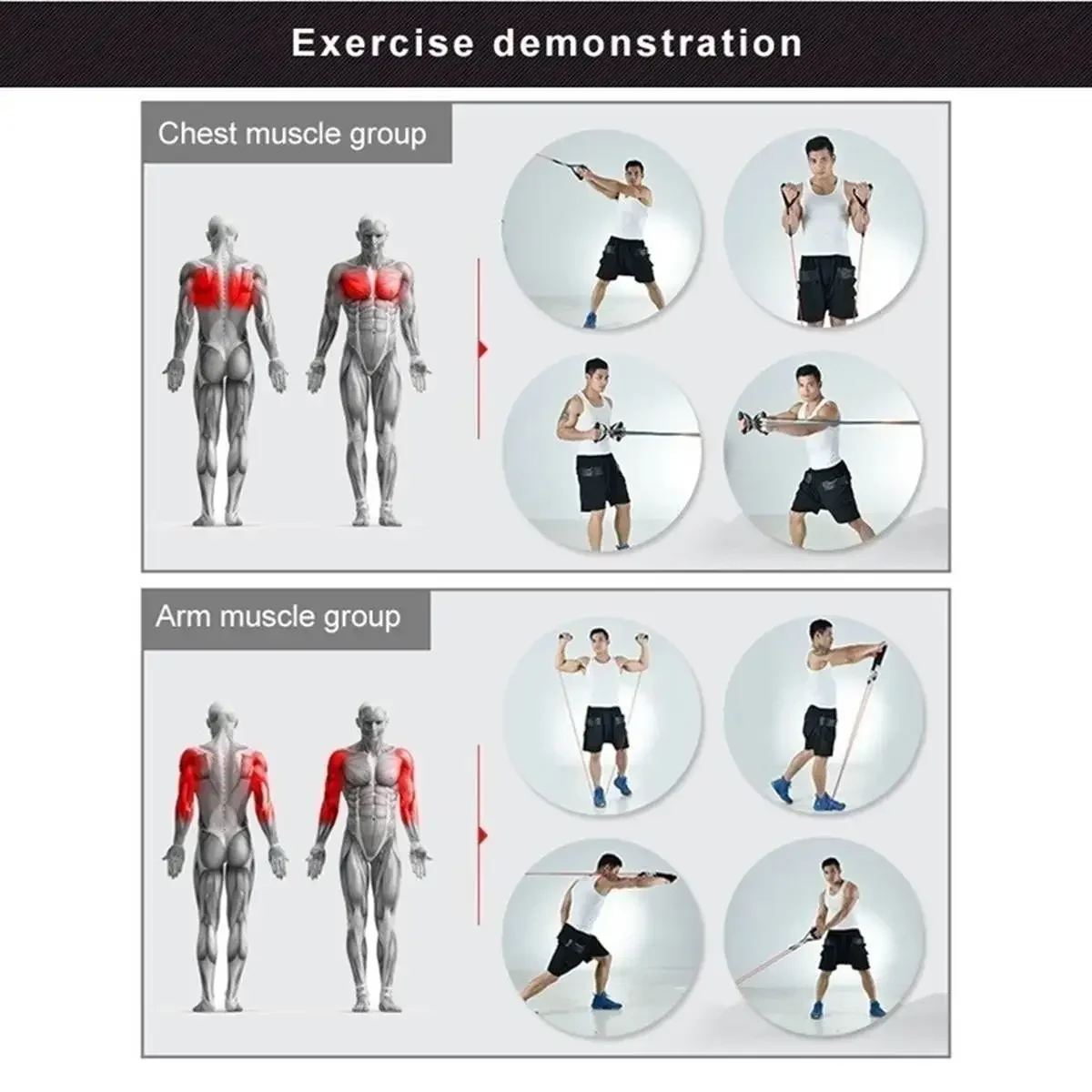 العصابات المقاومة المنزلية اللياقة البدنية المطاط اللاتكس المقاومة العصابات التدريب ممارسة سحب حبل المتوسع أجهزة لياقة بدنية مرنة المنزل
