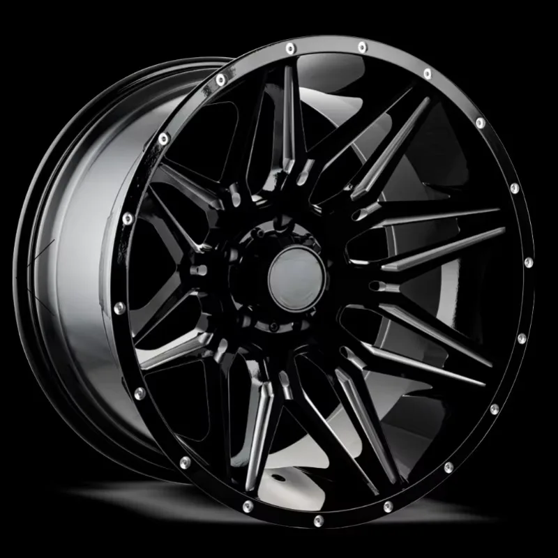 

XINGTU New 20x8.5 Concave Design Black Forged Alloy Passenger Car Wheels 5X114.3 CB 64.1 Concave Design Rim