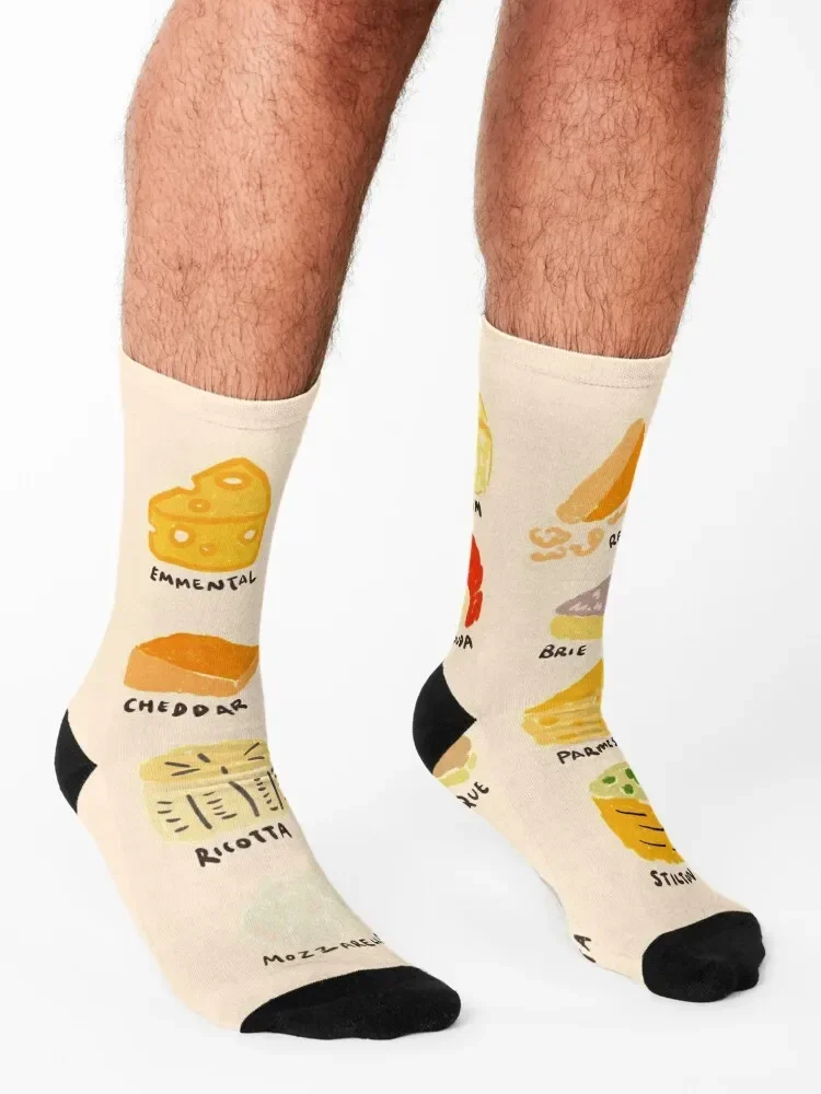 Cheese fiend Socks Children's loose basketball sports and leisure Socks Male Women's