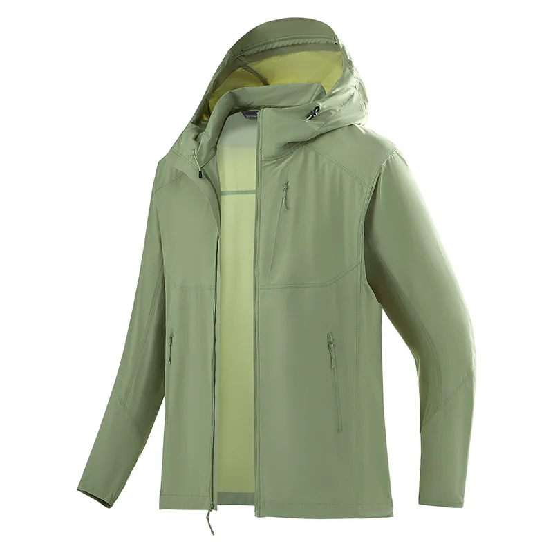

Spring summer thin outdoor men women coats are quick-drying, elastic, ice-feeling, moisture-absorbing, sweaty, windproof sun-