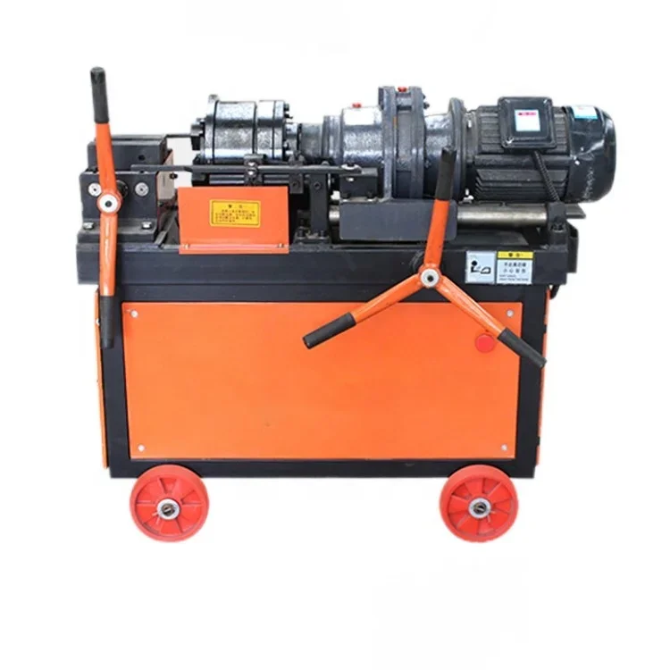 HGS-50 steel bar rebar thread rolling machine roller thread rolling machines