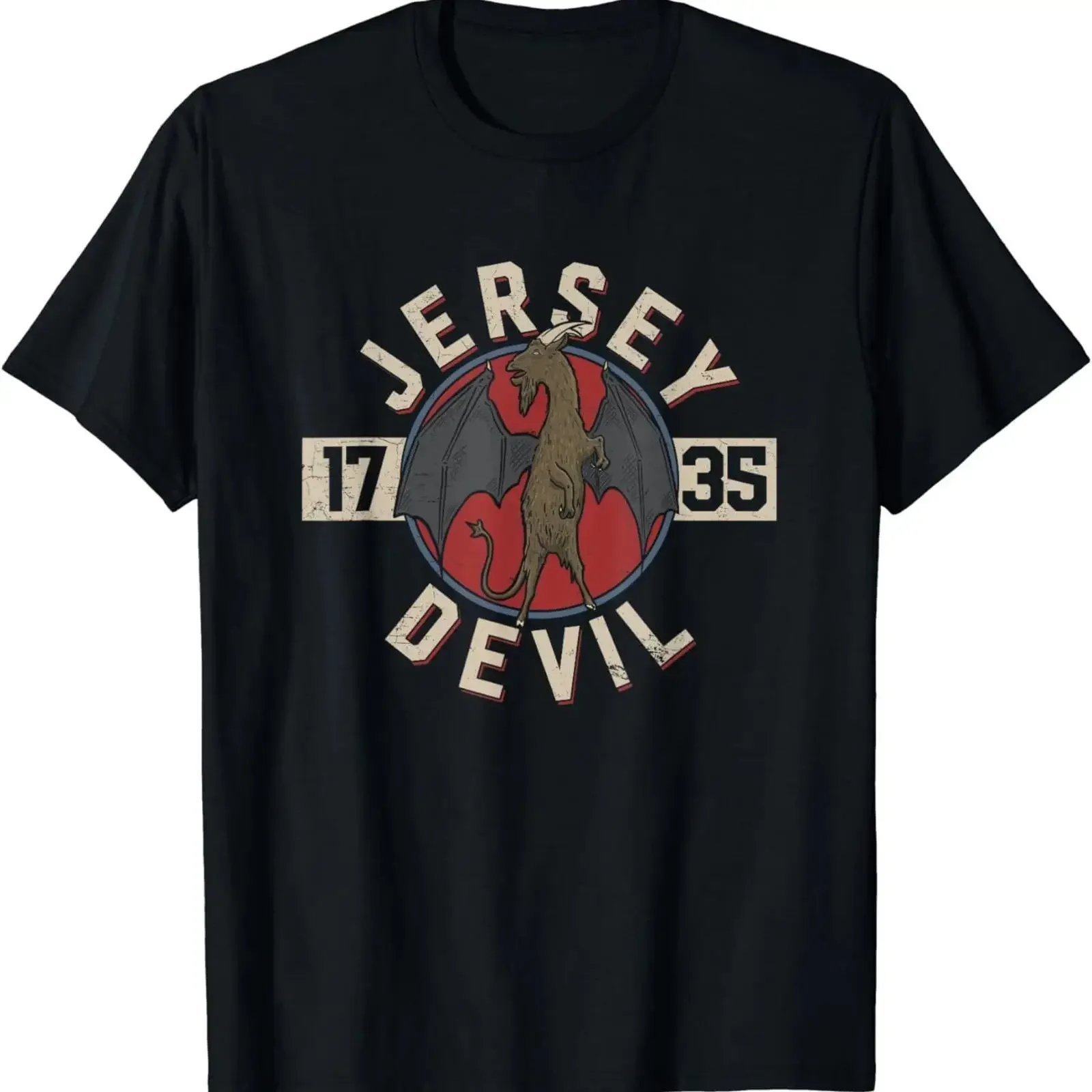 NEW LIMITED Cryptozoology Jersey Devil Cryptid Vintage T Shirt Size S 5XL vintage Washed designer clothes Slightly homme