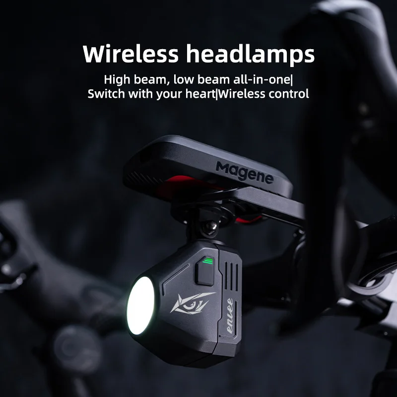 ENLEE Bicycle Headlight 1600 Lumens IP66 Waterproof Anti-Glare Quick Release Headlight Night Riding MTB Road Bike Accessories