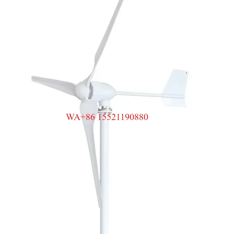 WMWMNU for Good 1KW 48V Wind Power Generator System with FT-1000M6 Wind Turbine 1000MM Nylon Fiber 3 Blades