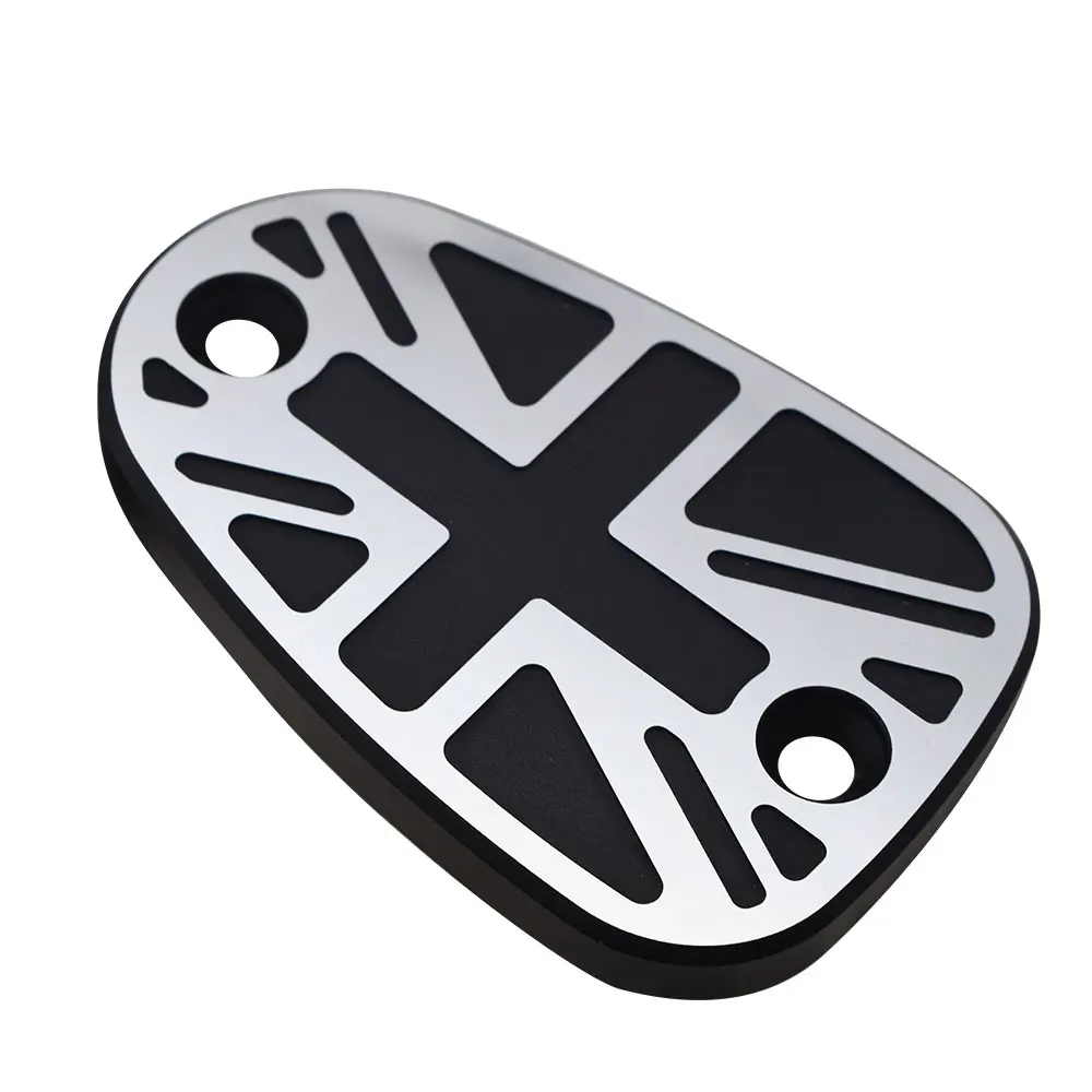 Pokrywa kubka oleju motocyklowego Korek płynu hamulcowego do Triumph Bonneville Bobber Black T120 Przedni zbiornik hamulca Główny cylinder hamulcowy Nakładka tarczy