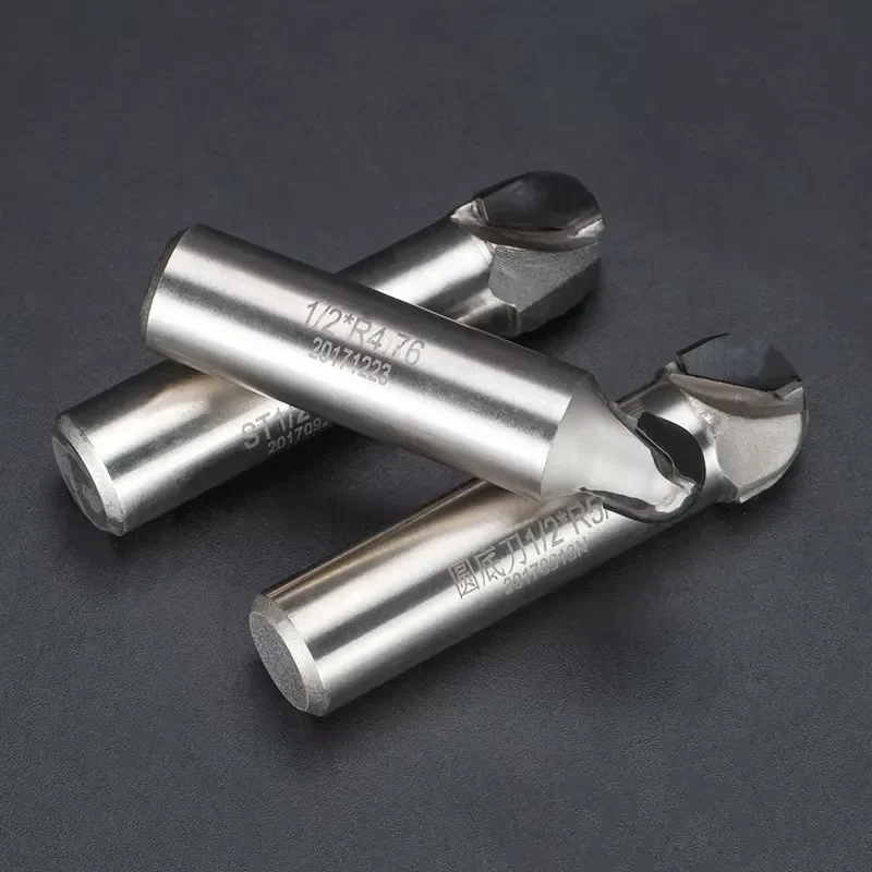 Hu Hao PCD Core Box Router Bit Woodworking Diamond Round Bottom Drill Bit R Groove Milling Cutter for Wood H22060408
