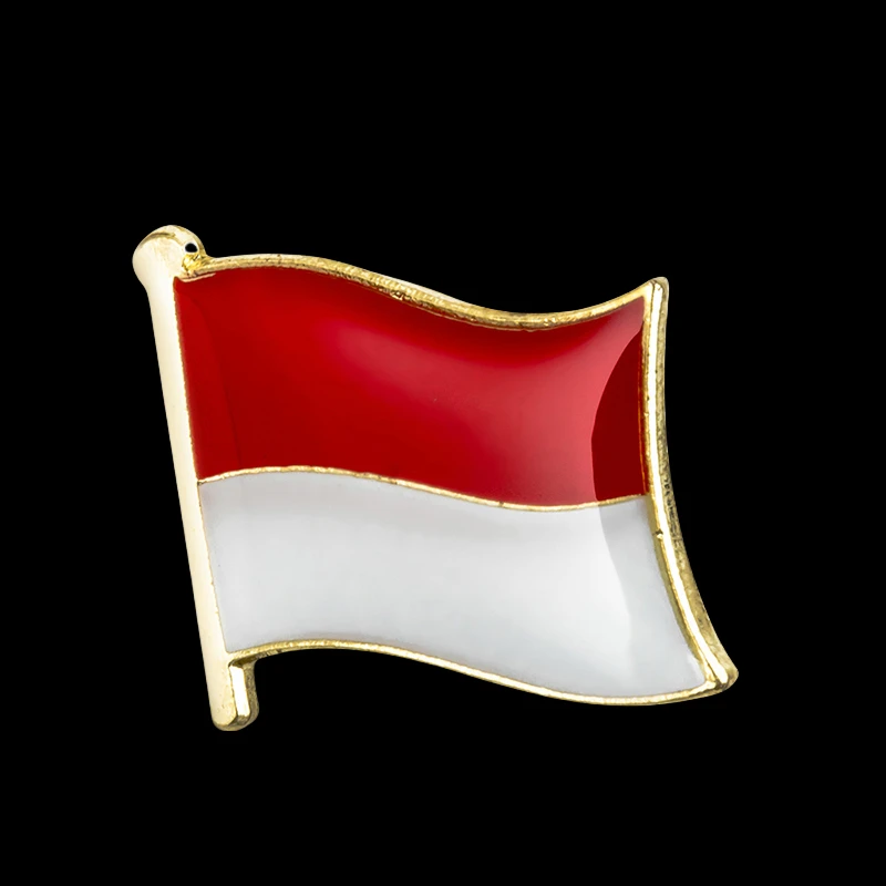 Monaco flag pin New lapel pin badge Brooch Icons