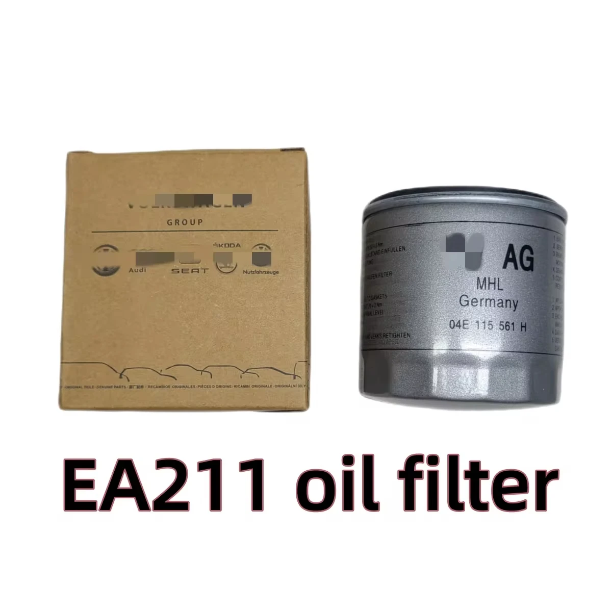 04E115561H Auto Part Oil Filter A1 A3 A4 A5 Q2 VW Golf Jetta Engine Oil Filter