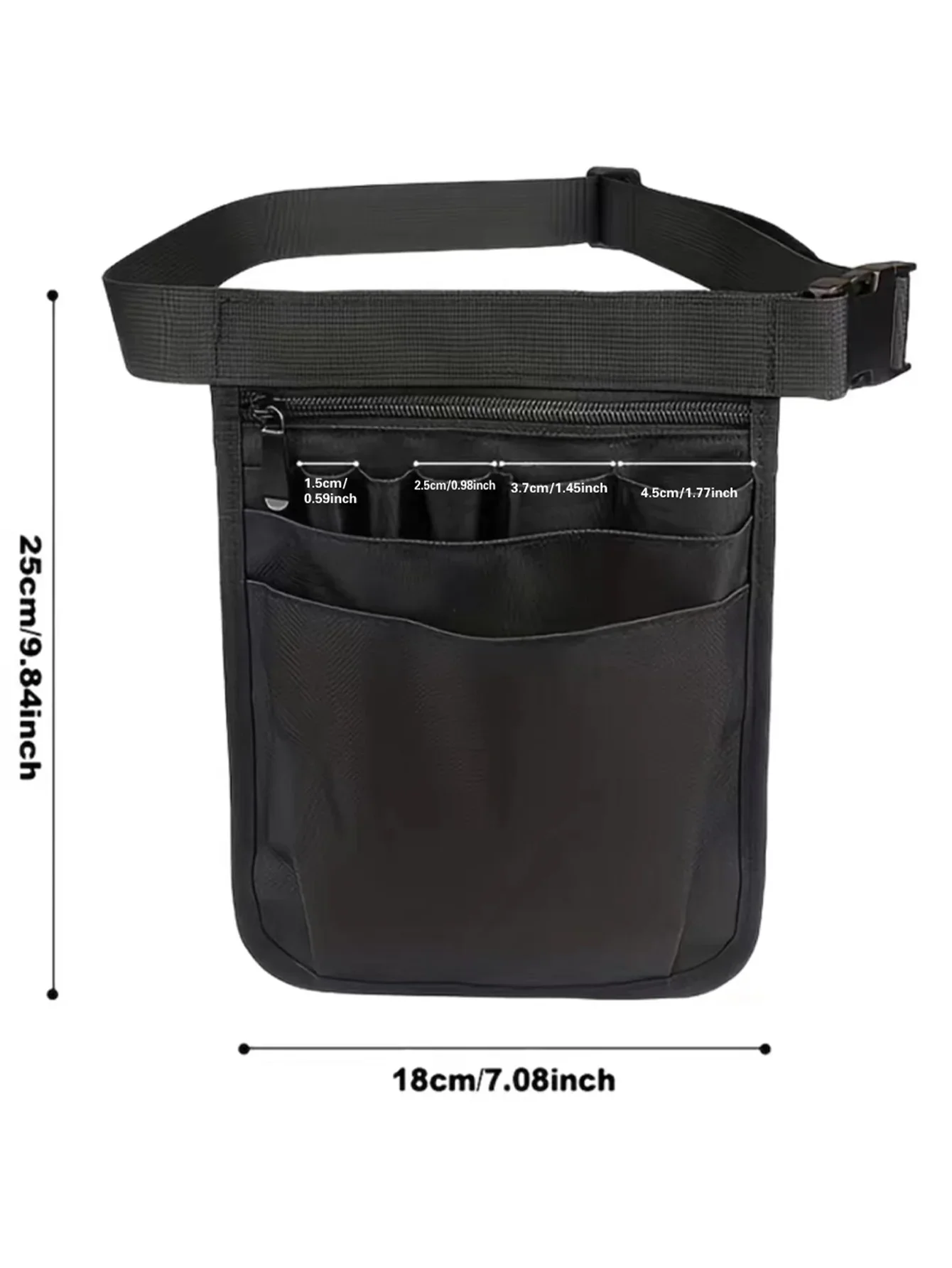 جديد الخصر حقيبة الفاكهة إلكتروني نمط تجريب متعددة الوظائف حزام قابل للتعديل تخزين الخصر حزمة العمل الملحقات ممرضة الخصر حقيبة #2