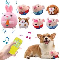 Shake Bouncing Jump Balls USB Rechargeable Music Vibration Electronic Pet Dog Toy Singing Interactive