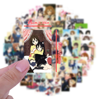 10/30/80pcs K-ON！Anime Guitar Girl Stickers Cute Hirasawa Yui Cartoon Decals DIY Water Bottle Phone Laptop Sticker for Kids Toy