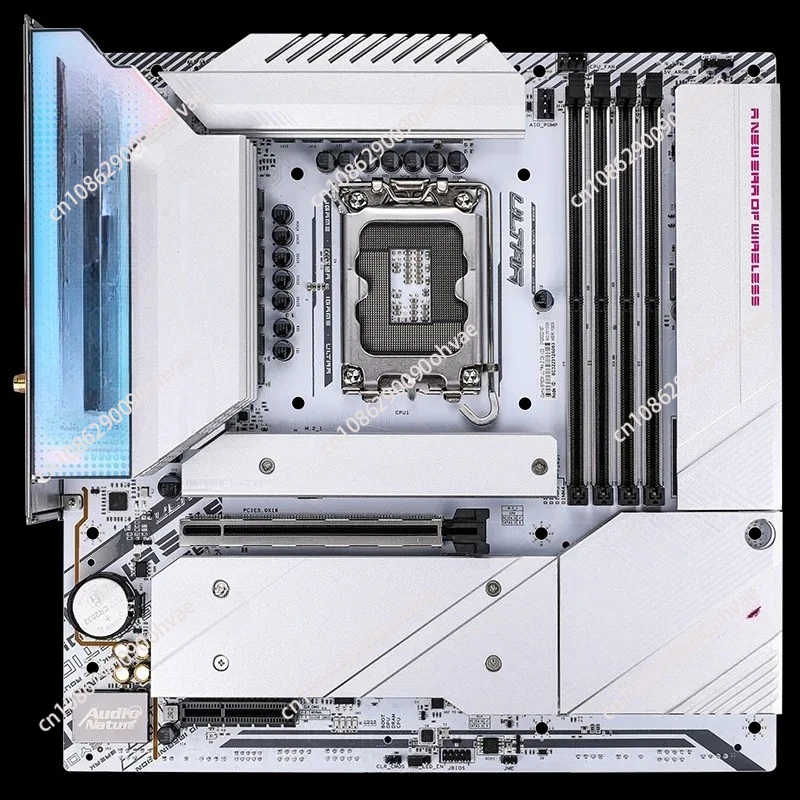 واي فاي 6E بلوتوث 5.3 3 * PCIe 4.0x4 M.2 SSD فتحة Type-C Type-A ملونة Intel B760 IGame B760M ULTRA Z D5 V20 Realtek 2.5G Lan