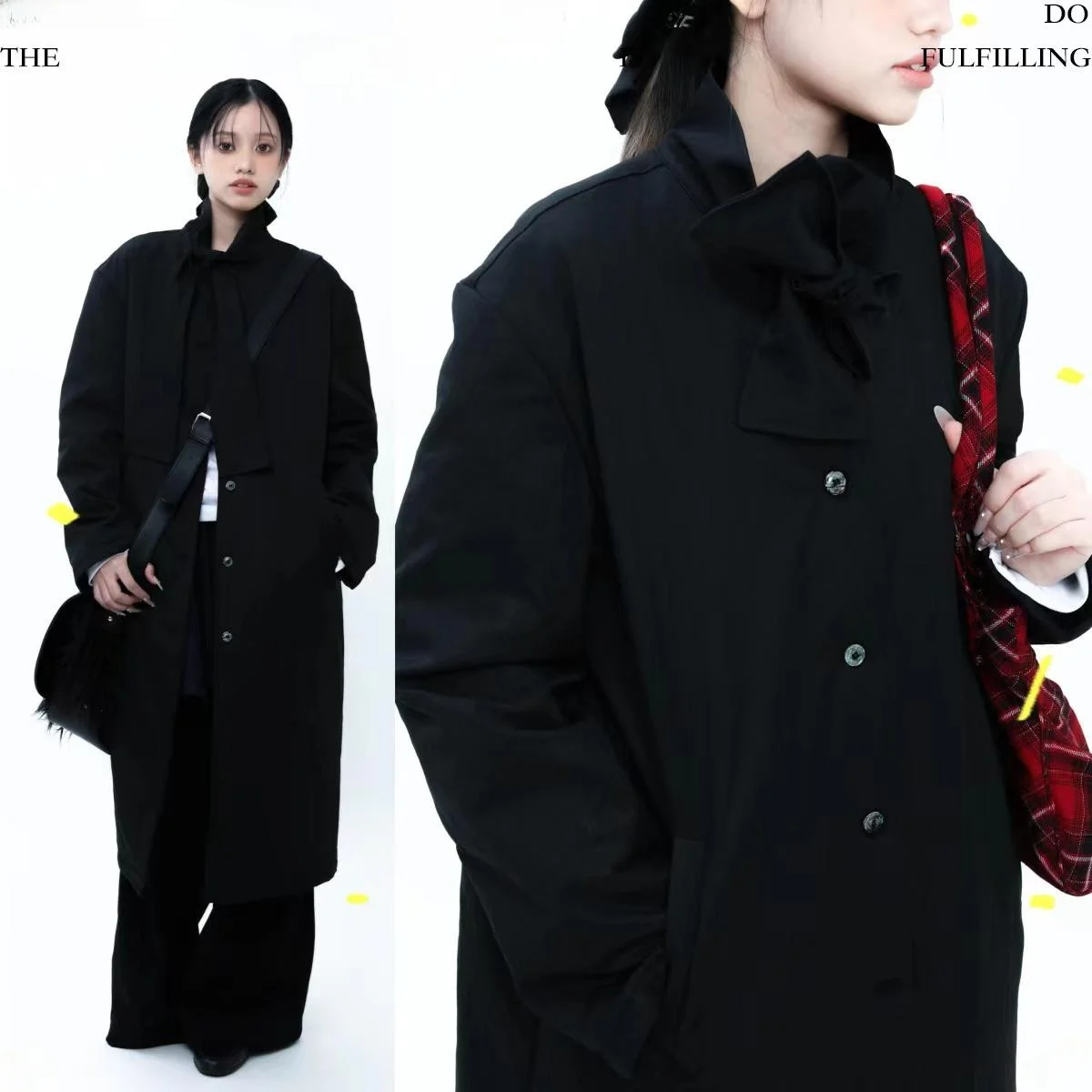 

Warm Cotton Jaet with Scarf Inteated Windproof Winter Outerwear Thiened Long Sve Stand Collar Single Button Korean S...