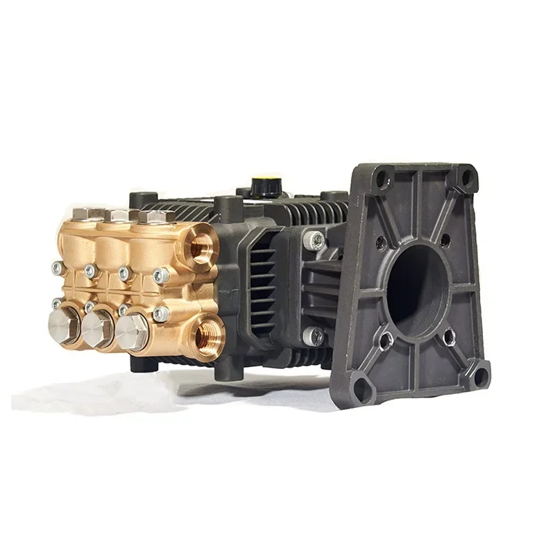Petrol/Diesel engine High Pressure Washer Pump BM-F4 Brass Triplex Plunger Pump 250Bar 18LPM Ceramic Piston Pump Shaft 25.4mm